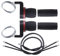 YINETTECH Kit de réparation de Levier de Vitesse avec poignées et câbles pour VTT et vélo de Route Universel – 3 x 6 (18) Vitesses