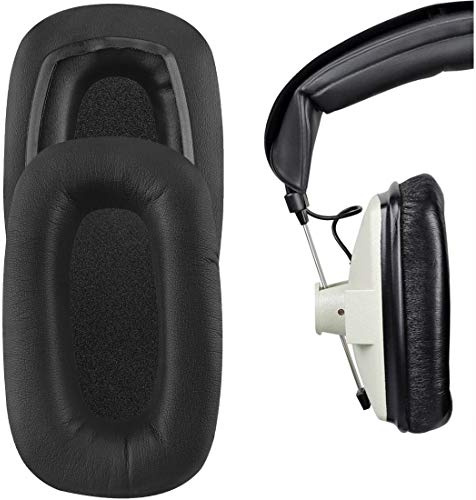 Geekria Replacement Ear Pads Compatible with Beyerdynamic DT100, DT102, DT108, DT109, DT190, DT150 Headphones Ear Cushions, Repair Parts (Black)