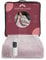 Dreamland Snuggle Up Electric Throw - Dusky Pink, 5 Minute Fast Heat Up, Luxury Velvet Plush, 1 Control, 6 Temperature Settings with Timer, Machine Washable and Tumble Dry Safe, 160x120cm