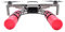 USIRIY Landegestell für DJI Mini 2 RC Drone Damping Landing Gear Training Kit Schwimmender Halter für DJI Mavic Mini 2 GPS Drohne (Rot)