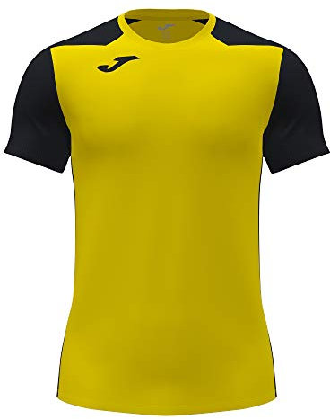 Joma T-Shirt Manches Courtes II Jaune Noir, 102223.901.M