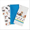 SiXsigma Sports Pack of 3 Tea Towels – 100% Cotton Decorative Kitchen Linen for Cooking, BBQ, Baking & Dish Drying – Cute Cats