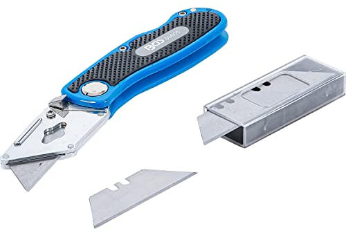 CUTTER DE POCHE A CRAN D'ARRET CHANGEMENT AUTOMATIQUE DE LA LAME