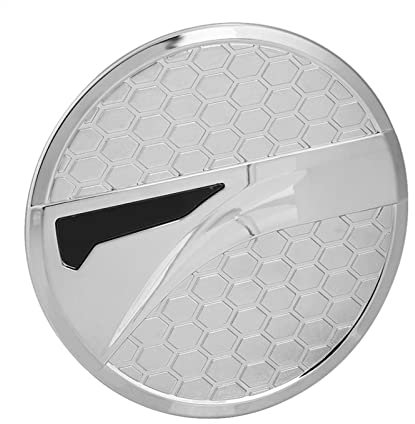 Generic Tankdeckel 1 Stücke Auto ABS Chrom Tankdeckel Tankdeckel Trim Für K&ia Sportage KX5 QL 2015 2016 2017 2018