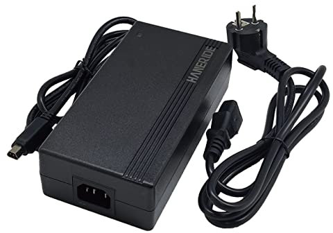 HANERIDE 42V 3A Ladegerät 5PIN für Fischer E-Bike 36V akku ETD/ETH 1801, Terra 2.0/ Phylion JCEB mit Trapezstecker (42V 3A)