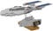 BlueBrixx Pro - Star Trek USS Enterprise NCC-1701-E - Mini-Modell-Bausatz für Erwachsene und Kinder, 207 Klemmbausteine, Offiziell lizenziert, Ausstellungsständer inklusive, 105445