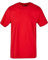 Build your Brand Men's Basic Round Neck T-Shirt, Cityred, XL