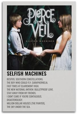 karn Pierce The Veil Poster, ästhetische Leinwand, Poster, Raumdekoration, Wandkunst, Poster, Druck, Dekoration, Poster, 30 x 45 cm, ungerahmt