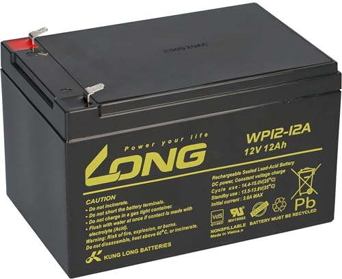 Akku Passend Für Panasonic LC-RA1212PG 12V 12Ah Blei- AGM - Langlebig - Wartungsfrei - Zuverlässig