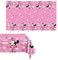 Minnie Tischdecken,Minnies Party Tablecloth 130 * 220cm Cake Table Decoration Background Disposable Tablecloth für Girls Birthday Party Decoration Accessories