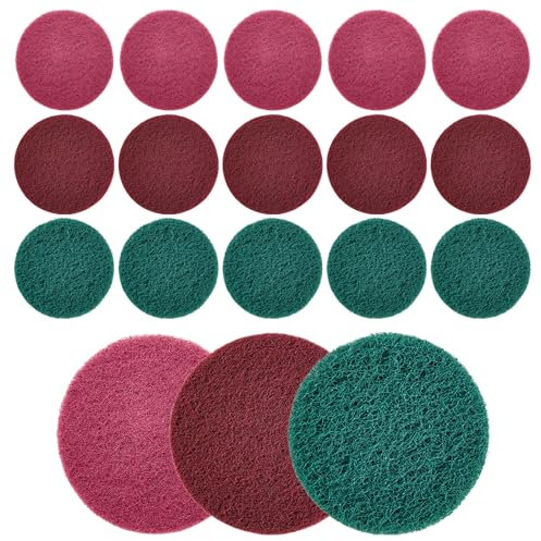 Thapncow18 Piezas Cepillos de Limpieza a Batería, Estropajos de Limpieza para Taladros, Esponjas, Limpieza de Azulejos de Piscina, Bañera, Kit de Limpieza de Cerámica para Autos