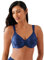 Wacoal Women's Awareness Unlined Full Figure Underwire Bra Coverage, Opaque, Blue Depths, 38DD
