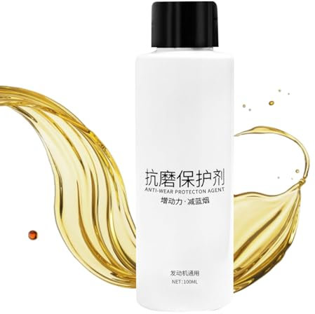 Additif pour huile à kilométrage élevé, additif pour lubrifiant moteur, Stabilisateur d'huile robuste 100 ml, Éliminateur avancé de friction et de friction pour tondeuse à gazon, générateur, moto