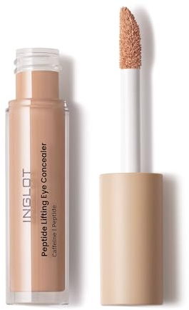 Inglot Fortschrittlicher Korrektor für die Augenpartie mit Lifting-Effekt und Peptiden für Anti-Aging | Feuchtigkeit und Strahlkraft | Reduziert Falten und feine Linien | 4,6 ml | 206