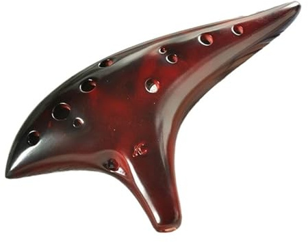 Okarina-Instrument Ocarina 12-Loch Profi-Instrument Geräucherte Ocarina 12-Loch Anfänger-Ocarina Für Erwachsene(G)