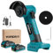Yofidra 21V Mini Cordless Angle Grinder, 19000 RPM Cordless Angle Grinder with 2X 2.0Ah Batteries, 945W Side Disc Battery Powered Tool for Cutting, Polishing and Sanding