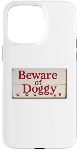 Hülle für iPhone 15 Pro Max Vorsicht vor Doggy Dog Lover Pet