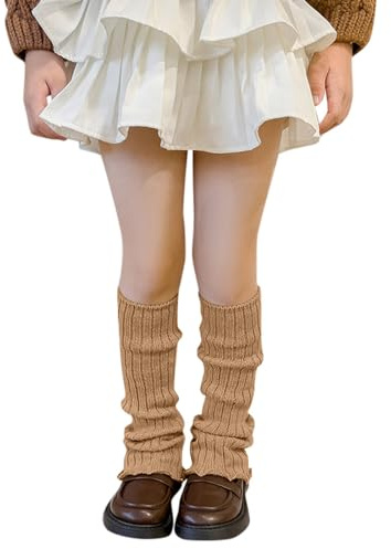 Stulpen Mädchen, Kinderstulpen Ballettstulpen Kleinkinder Sport Tanzstulpen Beinstulpen Weiche Legwarmer für Mädchen Baby Beinwärmer Kniestrümpfe Leggings Warme Beinstulpen Grobstrick Beinstulpen