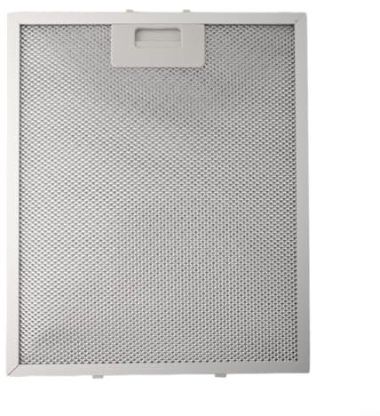Filtro plateado para campana extractora de malla metálica, 340 x 270 x 9 mm, filtración de grasa de 5 capas, fácil de instalar, aluminio para extracción de circulación de aire de campana extractora