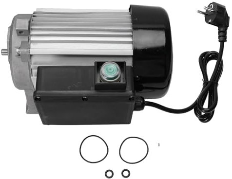 SEAFRONT Motore Spaccalegna 1500W Ricambio Universale Motore per FM8 FM10 FM16 Serie 4 5 6 7 8T Spaccalegna Elettrico 2 Pole Potenza Ad Alta Efficienza (Spina UE 230V)