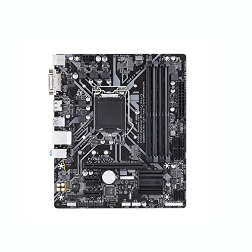 Placas Base de Ordenador Fit For Gigabyte Z370M DS3H PC Tarjeta Madre DDR4 PCI-E 3.0 LGA 1151 Z370 USB3.1 64GB Micro -ATX Tabla Principal De Escritorio