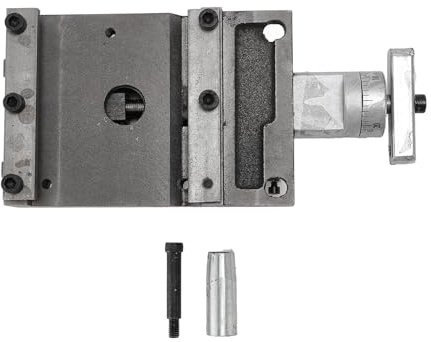 Mini Tornio Slitta Sella in Ghisa, Blocco Scorrimento Verticale, Compatibile per 7x10 7x14 0618-3B - Alta Precisione, Resistente Usura, Facile Installazione