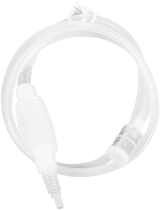 Firavggu Siphonrohr Brew Silikon 2M Weinheber Abfüllschlauch Wein Siphon Tube Brewing Manual Siphon Schlauch Pump Weinschlauch zum Befüllen Siphonröhre für Home Brew Brauen Wein Bier Herstellung