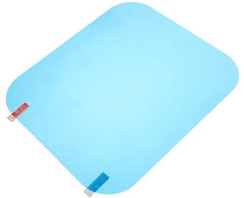 WEKADRIN Film Anti-buée pour Miroir de Salle de Bain Carré Dos Adhésif Étanche en Pet, pour Salle de Bain et Maquillage