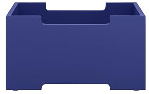 blomus Aufbewahrungsbox -KASANE- | Ordnungsbox & stapelbarer Organizer | Farbe Mazarine Blue | Größe S