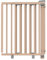 Geuther Türschutzgitter Oris | Treppenschutzgitter zum Anschrauben, Breite 86-133 cm | Stabiles Babygitter & Türgitter mit Schwenktür, sicherheitsgeprüft | Kindergitter Holz, Natur lackiert