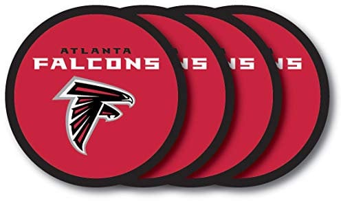 NFL Atlanta Falcons Vinyl Untersetzer-Set (4 Stück)