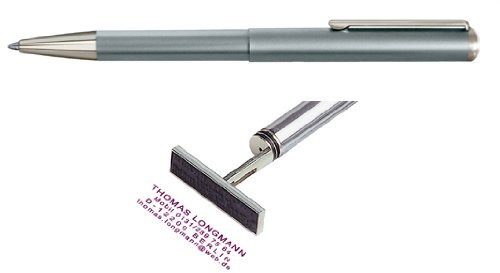 Heri Stempelkugelschreiber Classic silber