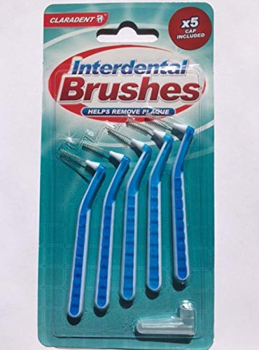 Claradent 5 Interdental Brushes Plaque Tartar Removal