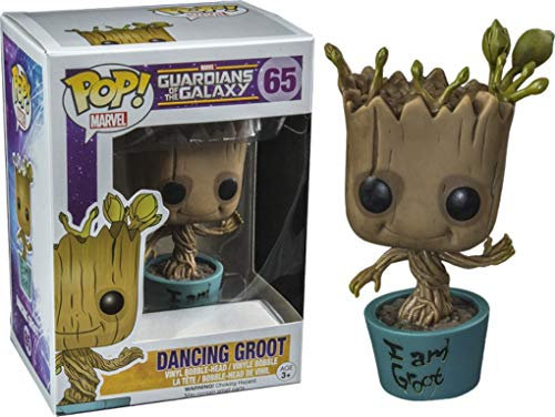 Funko Pop! Marvel: Guardians Of The Galaxy - Dancing I Am Groot - Guardianes de la Galaxia - Figura de Vinilo Coleccionable - Idea de Regalo- Mercancia Oficial - Juguetes para Niños y Adultos
