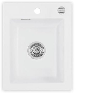 Systemceram Mera 39 Polar Keramikspüle Excenterbetätigung