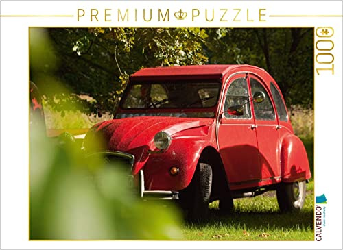 CALVENDO Puzzle 2CV nach einem Regenguss | 1000 Teile Lege-Größe 64 x 48 cm Foto-Puzzle für glückliche Stunden