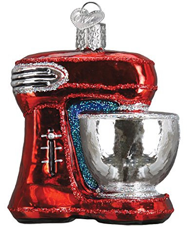 Old World Christmas Glass Blown Ornament Mixer (32270)