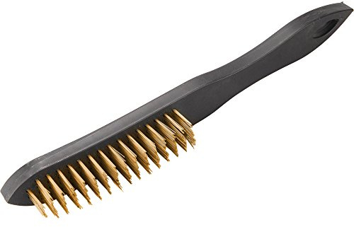 EXTOL CRAFT Messingbürste, 4reihig, 290mm