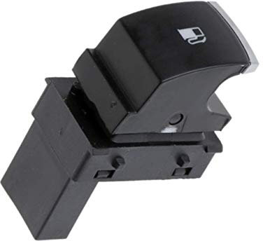 HZTWFC Interruttore a pulsante per porta del serbatoio del combustibile a gas cromato OEM # 1KD 959 833 1KD959833 per VW Golf MK5 Jetta 5 GLI Mk5 Mkv