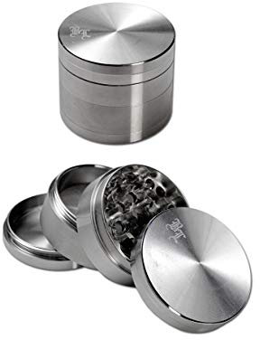 Black leaf Edelstahl-Grinder (Black Leaf Edelstahl-Grinder 4-teilig Ø 49mm)