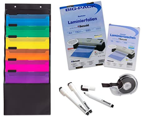 Betzold - Laminier-Set Beste Basis - Laminier-folien Klebeband Folienstifte