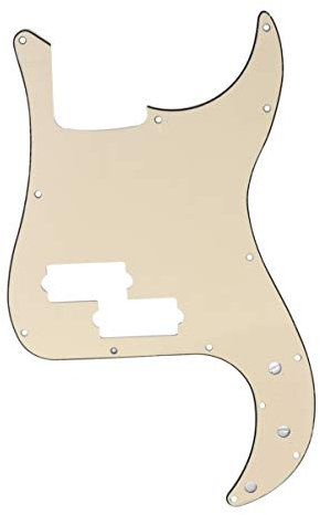 Bass Schlagbrett 13 Löcher Scratch Platte 3-schicht Elektrische Bass Schlagbrett Schützen Dekorieren Ihre