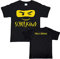 Kinder T-Shirt Schulkind Ninja Einschulungs-T-Shirt mit Wunschname auf dem Rücken, schwarz (134-140)