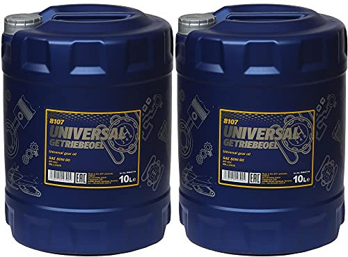 QR-Parts Set 20 Liter 85459948 MN8107-10 10 ORIGINAL MANNOL Universal Getriebeoel 80W-90 API GL 4