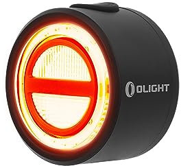 OLIGHT BS 100 Luz Trasera de Bicicleta 100 LM, Luz Roja Sensor de Freno de Advertencia Inteligente Luz Trasera Recargable IPX6, Utilizada para Ciclismo de Ciudad, Carretera y Montaña