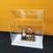 Vaian Clear Acryl Display Case-Assemble ,Top Cove Openable Tür, Verdickte Basis, Staubschutz Showcase für Action Figuren Spielzeug Collectibles (60x40x50cm/24x16x20in)