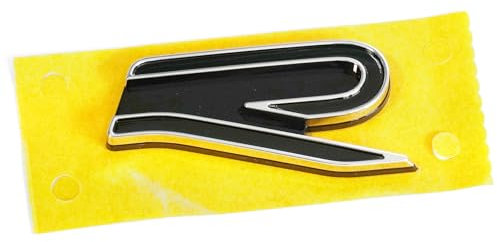 Volkswagen 22G853688BFOD Plakette R-Line Aufkleber Kühlergrill Emblem Logo, schwarz