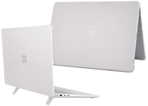 mCover Case ONLY Compatible for 2024+ 15 Microsoft Surface Laptop 7 (Model# 2037) Windows PC with ARM CPU and AI-Powered Copilot+ (NOT Fitting Other Surface Models) - Clear