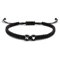 EVEMATE Armband mit Buchstabe und Herz für Freunde und Paare - Initiale A-Z Name - Geflochtenes Freundschaftsarmband für Frauen, Männer und Kinder (N)