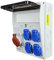 RoadEu - Coffret de Chantier, Distributeur Mural. Prise CEE 32A et 4x 230V. - Répartiteur de courant de construction pour l'intérieur et l'extérieur - Répartiteur de prise entièrement câblé